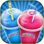 Frozen icee slushy maker Make cold desserts frozen drinks with magical decorations in crazy slush factory
