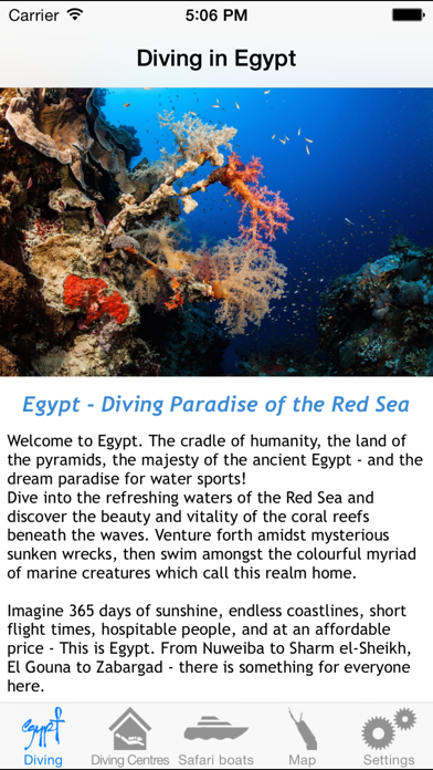 Screenshot #1 pour Diving in Egypt