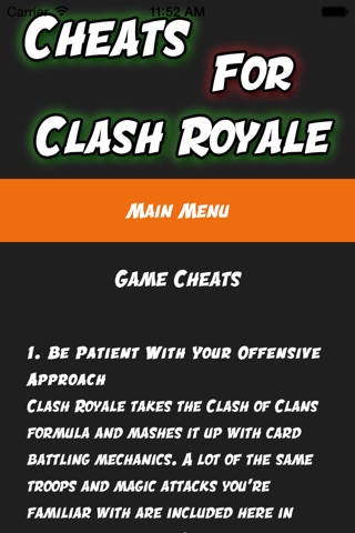 Cheats Guide For Clash Royale screenshot 2