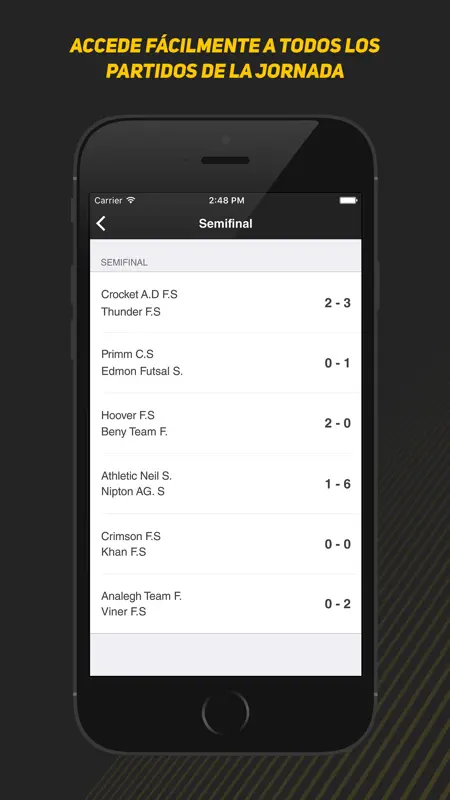Organizar torneo, crear liga - LEVERADE screenshot 4 of 5