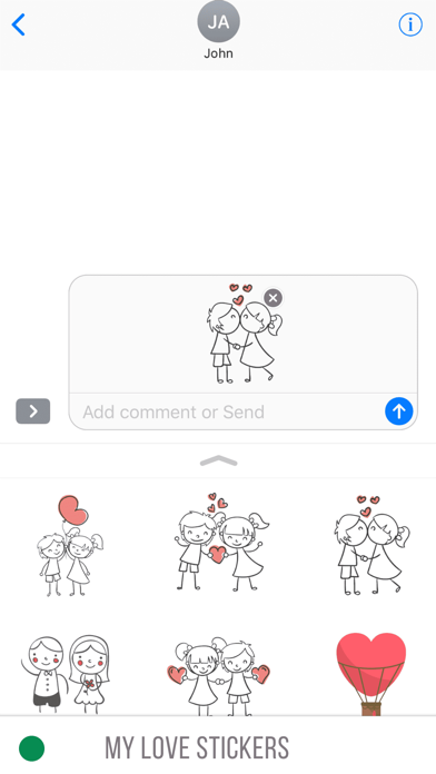 My Love Stickers screenshot 2