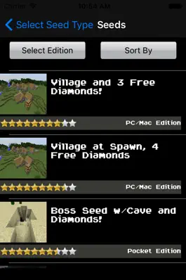 Game screenshot Amazing Seeds for Minecraft Pro Edition apk
