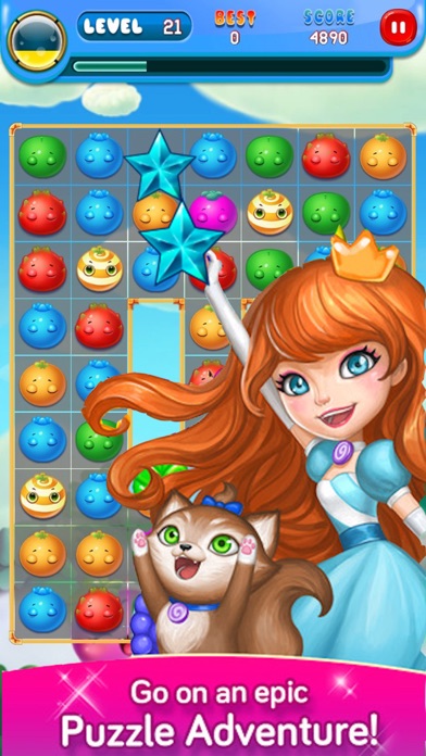 Screenshot #2 pour Fruit Garden Smasher -Faites glisser Drawpipe Bump