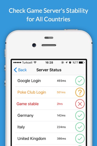 PokeTools & Server Status for Pokemon Go screenshot 2