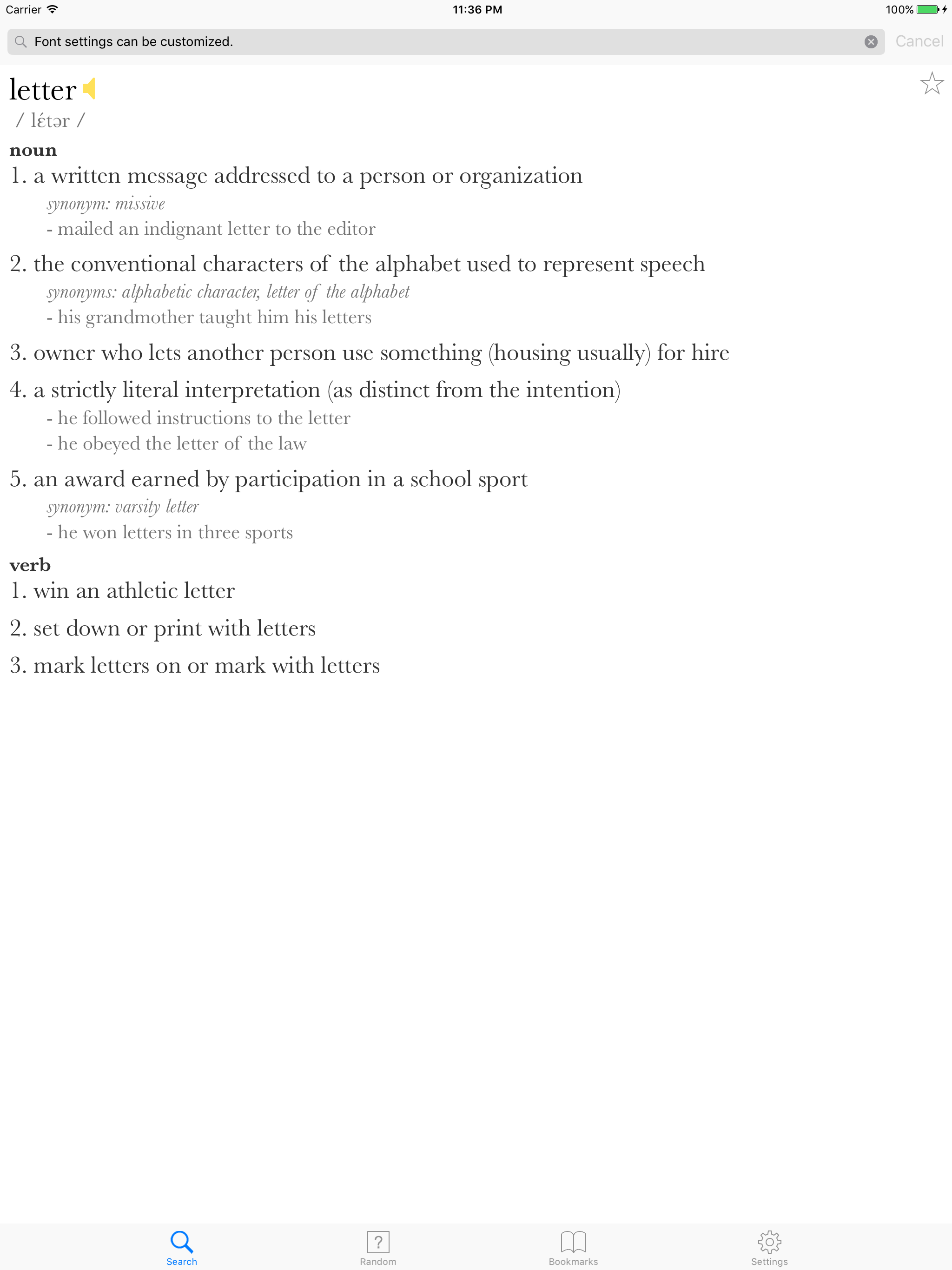 Plain English Dictionary - Simple and Basic screenshot 7