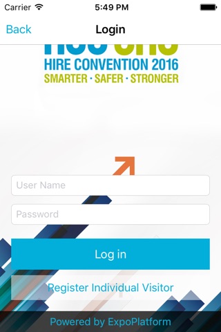 Hire Convention 2016 screenshot 2