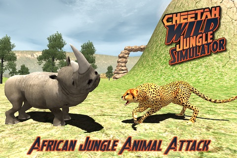 Wild Cheetah Jungle Simulator screenshot 2