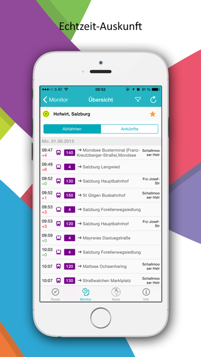 Salzburg Verkehr Screenshot