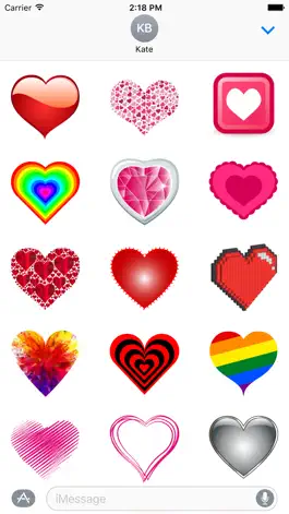 Game screenshot Heart-Stickers apk