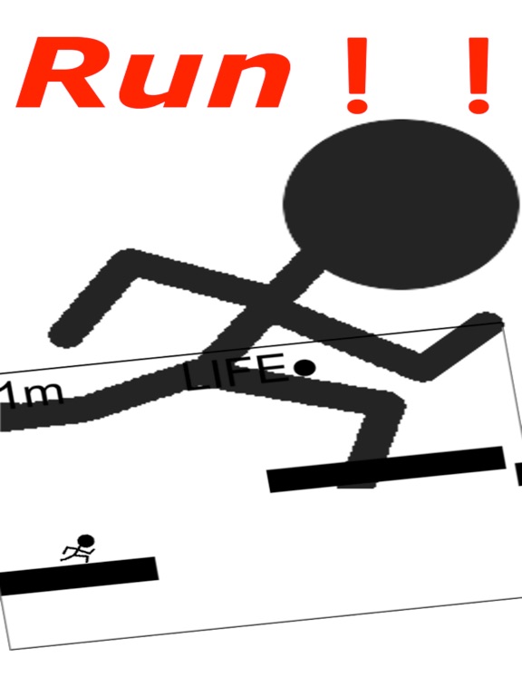 Screenshot #4 pour Jump!!~Free 2D stick figure scroll action game~
