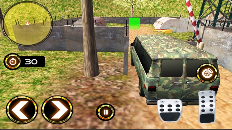 Army Criminal Transport Van 3D screenshot-4