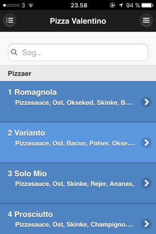 Pizza Valentino Odense screenshot 3