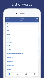 sailor's word book - a nautical terms dictionary iphone screenshot 1