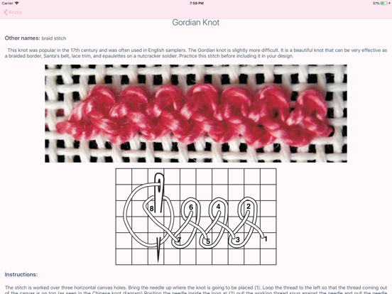 Knots, Fur & Turkey Work iPad screenshot 5 - Lifestyle app