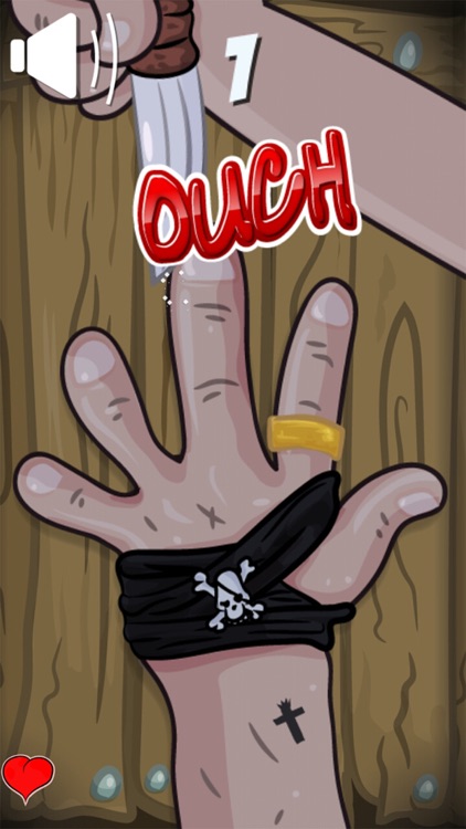 Finger Roulette Pirate - Knife Game of Courage