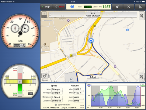 Скриншот из GPSSpeed Scooter: The GPS tool