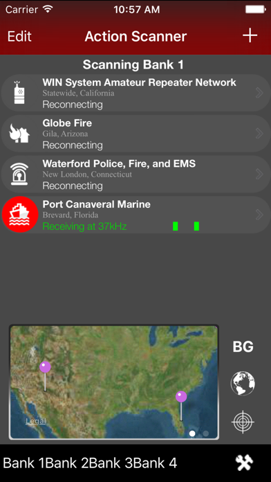 Action Scanner - Police, Fire, EMS and Amateur Radio Screenshot 2