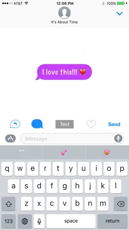 Game screenshot Color Text Bubbles on iMessage apk