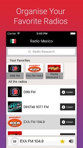 Radio Mexico - Las radios MEX -  Radios México screenshot #3 for iPhone