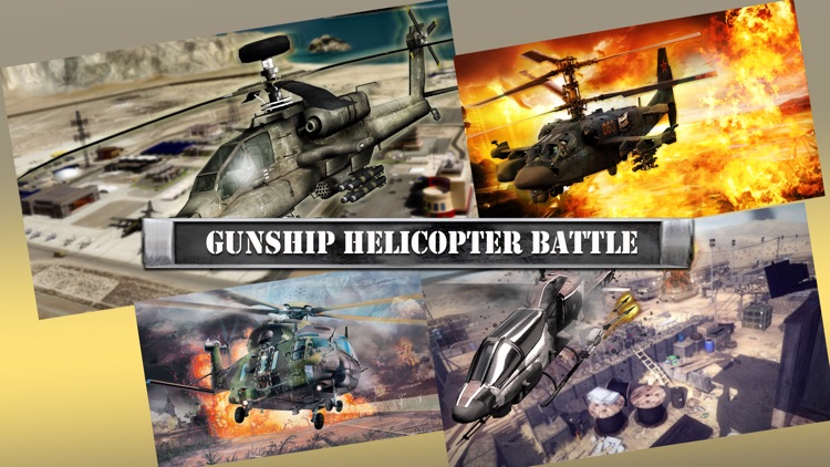 Gunship Helicopter BattleField screenshot-4
