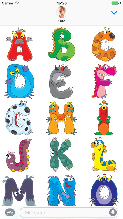 ABC - Stickers for iMessage