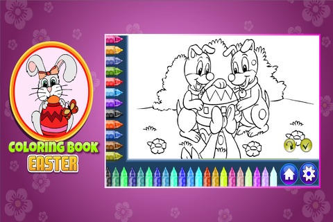 Coloring Book Easter screenshot 2
