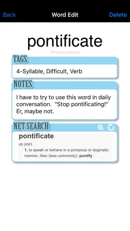 Game screenshot Word Word -My Personal Dictionary- apk