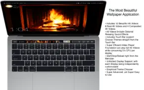fireplace 4k - live wallpaper iphone resimleri 2