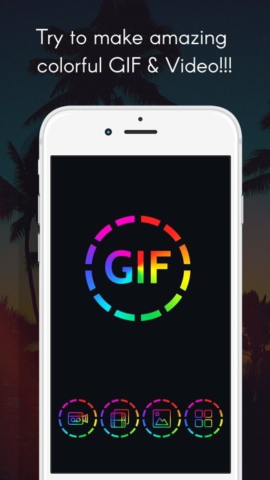 GIF maker with video to GIF and photos to GIF Animated gif makerのおすすめ画像1