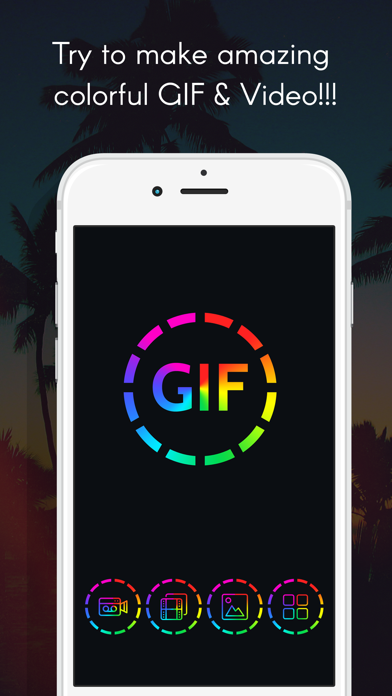 Screenshot #1 pour GIF maker with video to GIF and photos to GIF Animated gif maker