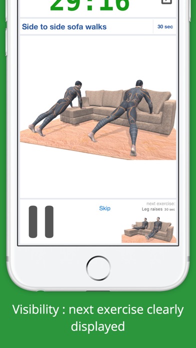 Screenshot #3 pour Home Sofa Workout Challenge Free - Lose Weight