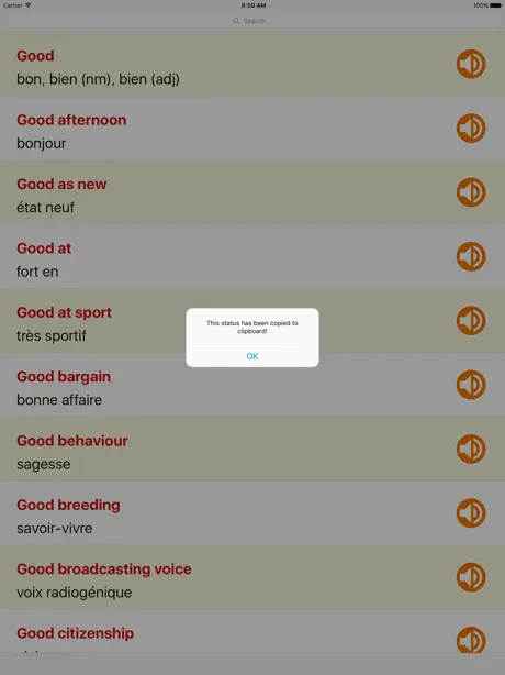 English French Dictionary Offline For Ipad