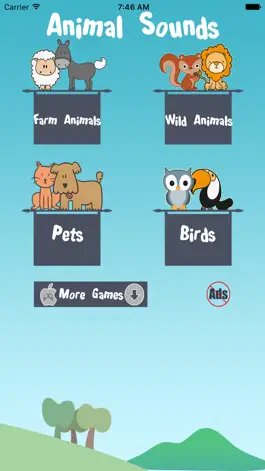 Game screenshot Animal Sounds и картинки для малышей mod apk