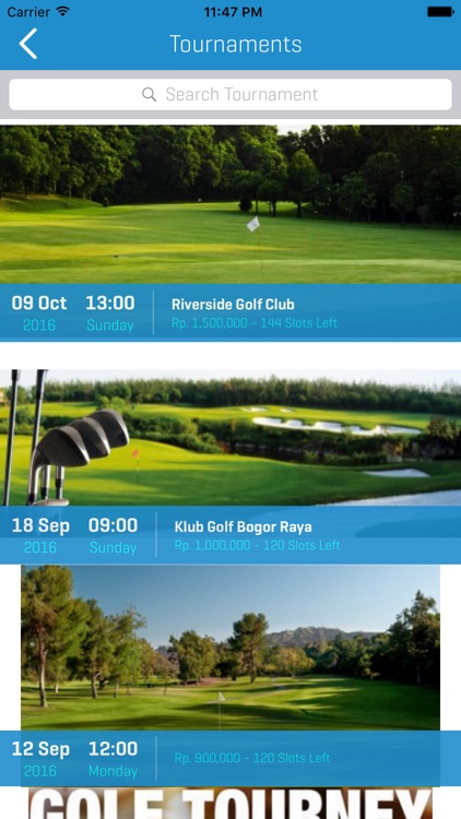 1-18 Golf - First in Golf Booking App in Indonesia