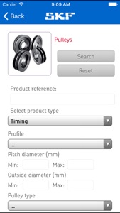 SKF PTP Catalogue screenshot #3 for iPhone