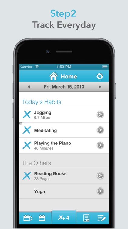 Habit Keeper - Fast Habits Tracker screenshot-2