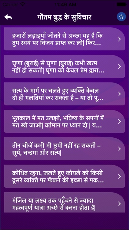 Gautama Buddha Suvichar, Anmol Vichar, Jivni