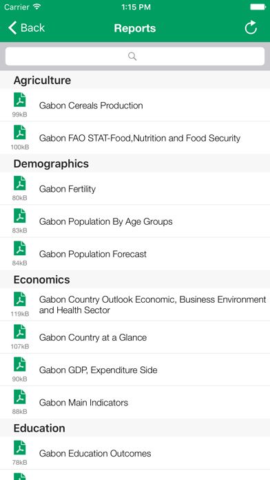 Gabon Executive Monitor screenshot 2