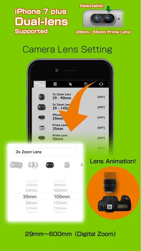 DSLR Lens Kit RAW & Dual-lens screenshot 2 of 5