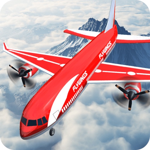 3D AirPLane Flight Sim Flying AirCraft Simulator 2 iOS App