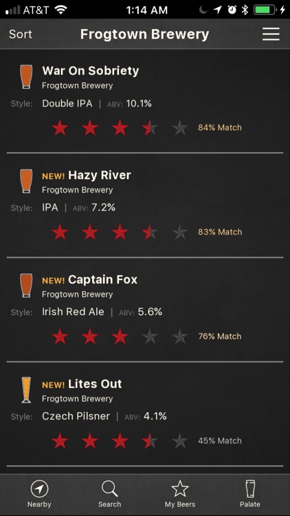 Barly - Beer Menus & Ratings screenshot-0