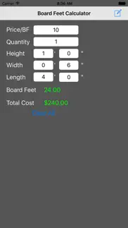 How to cancel & delete board feet calculator 1