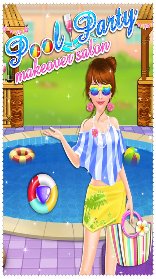 Pool Party Makeover Salon - Girls Games for kids - 1.0 - (iOS)