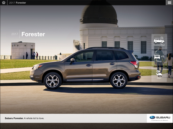 Screenshot #4 pour Official 2017 Subaru Forester Guided Tour App