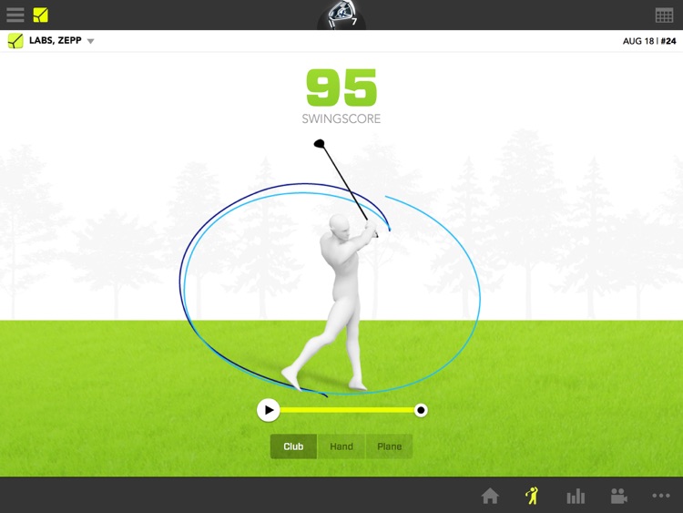Zepp Golf for iPad