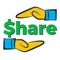 $hare mobile payments is the easiest way to donate
