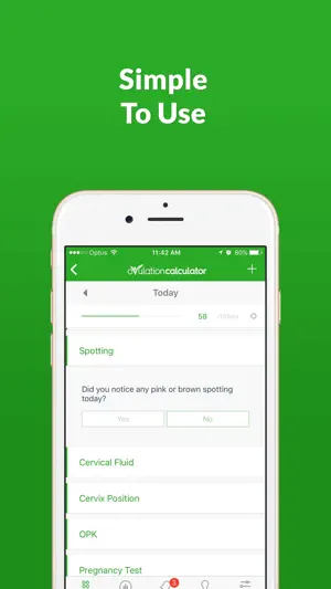 Ovulation Calculator Fertile Tracker & Calendar OC screenshot 4
