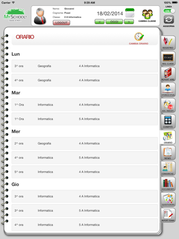 MySchool! Docenti screenshot 3