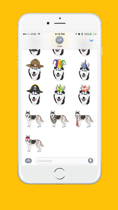 Siberian Husky Emoji Screenshot 4 - AppWisp.com Siberian Husky Emoji Screenshot 4 - AppWisp.com