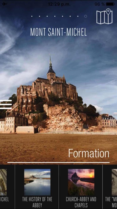 How to cancel & delete Mont Saint Michel Visitor Guide from iphone & ipad 1